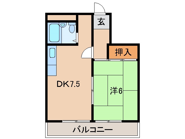 グリーンヒル金池の間取り