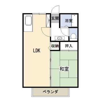 サンライフ・ロコAの間取り
