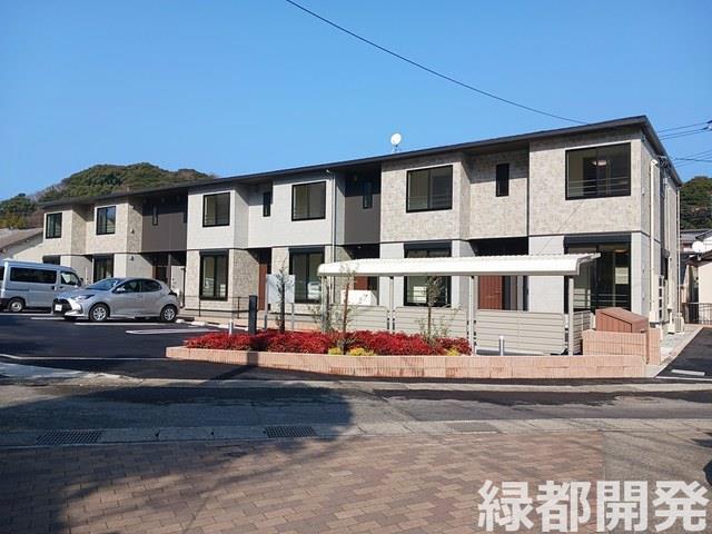 【下関市彦島弟子待町のアパートの建物外観】