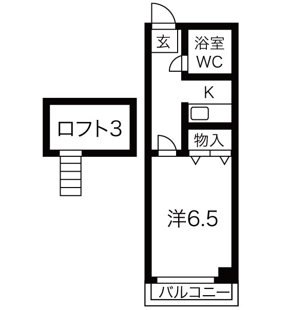 ゴールドハイツの間取り