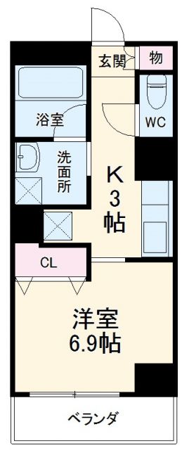 カメリアの間取り