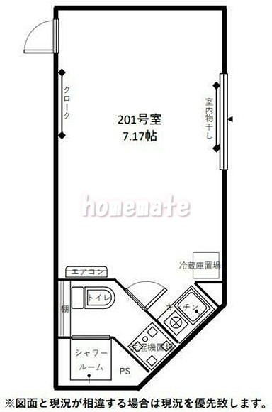 葛飾区新小岩のマンションの間取り