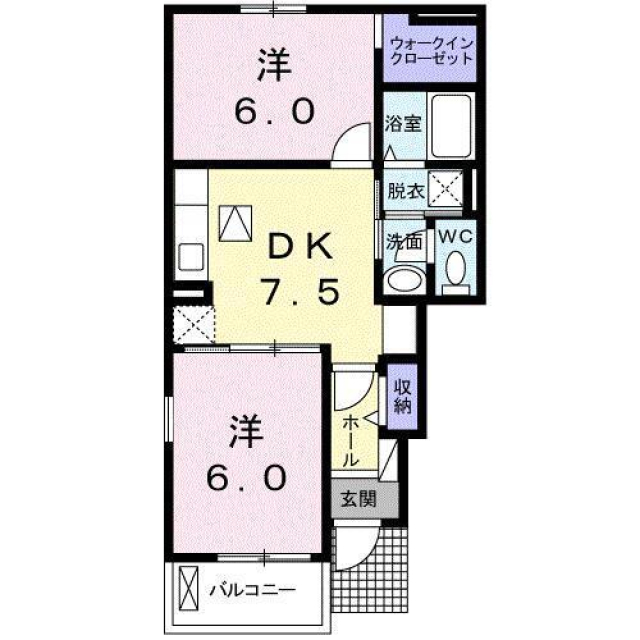 バンテ　フォルトゼッツェンの間取り