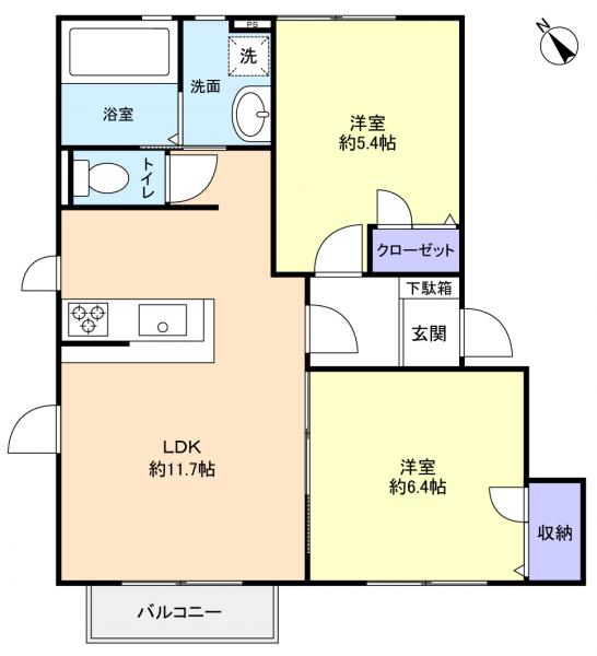 ファミリアの間取り