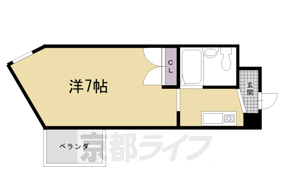 山科ＳＱＵＡＲＥの間取り