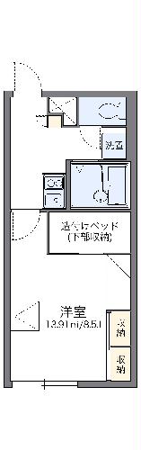 レオパレス沼ノ端の間取り