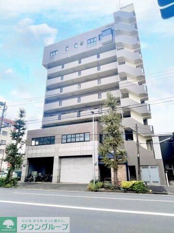 川崎市川崎区池上新町のマンションの建物外観