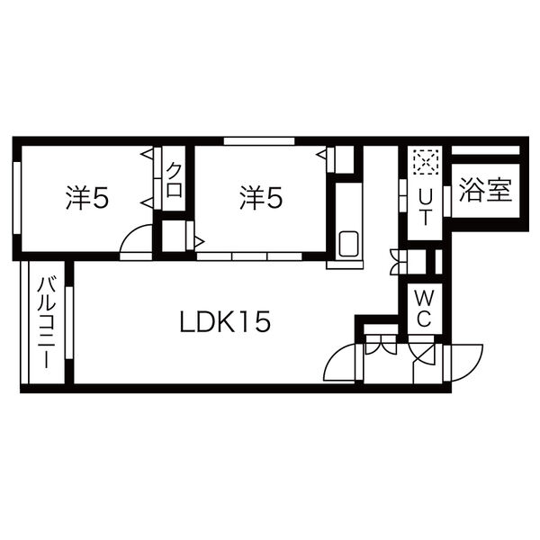 ラ・フォルテ北円山の間取り