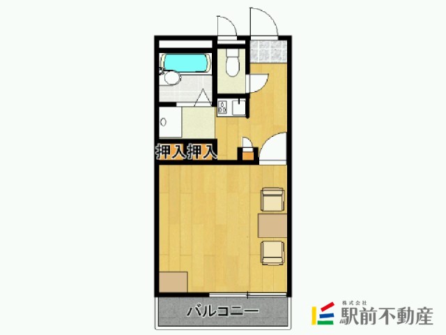 レオパレス駅西の間取り