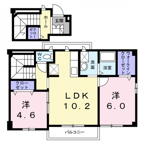 ジェルメSの間取り