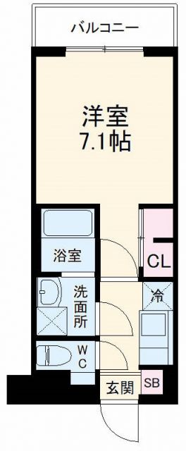 プライマル片瀬江ノ島の間取り