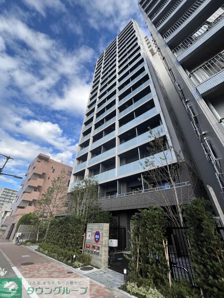 【豊島区目白のマンションの建物外観】