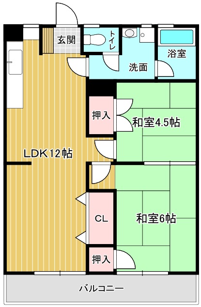 松繁ビルの間取り