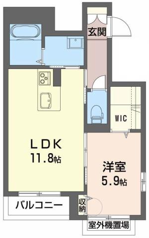 ベレオユトリアの間取り