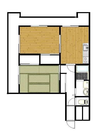 パルム惣門町の間取り