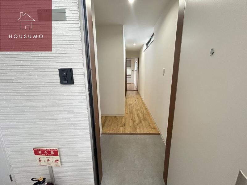 玄関　明るい玄関です