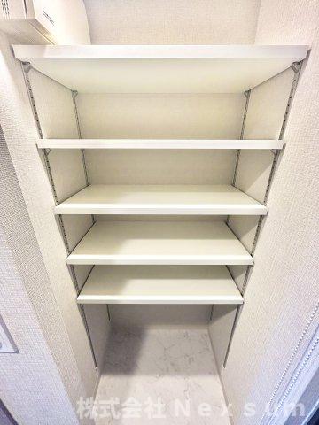 収納　専用の収納スペースです