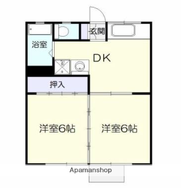 ハイツ羽山_間取り_0