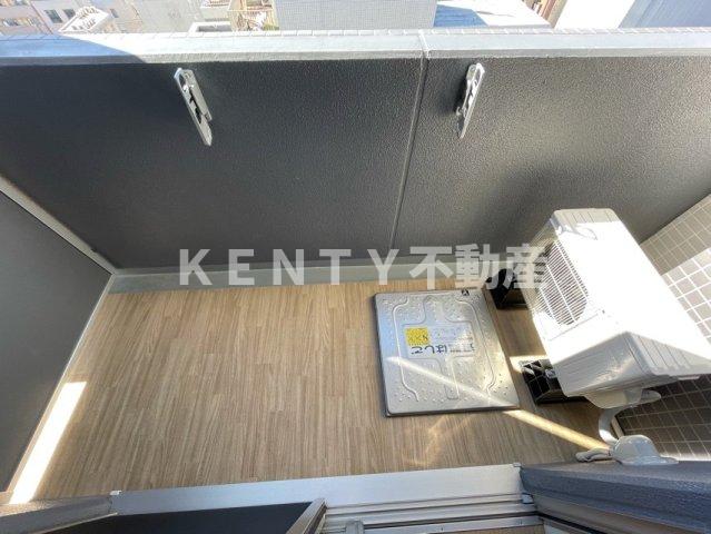 バルコニー　落ち着いた時間を過ごせるバルコニーです