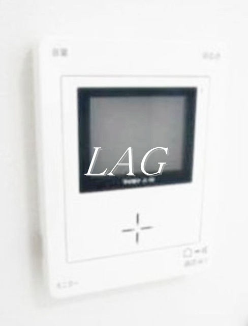 セキュリティ　モニター付きインターフォンです。