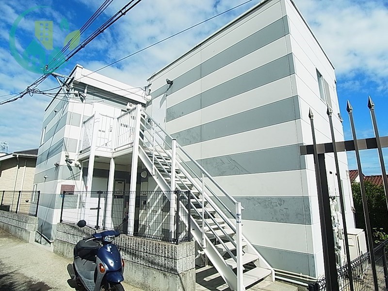 建物外観　レオパレス高羽（家具・家電付、仲介手数料不要）