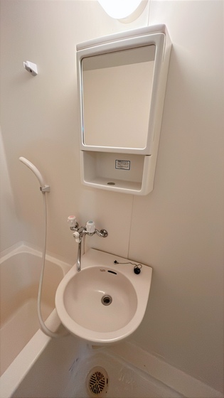 洗面設備　他号室のお写真です