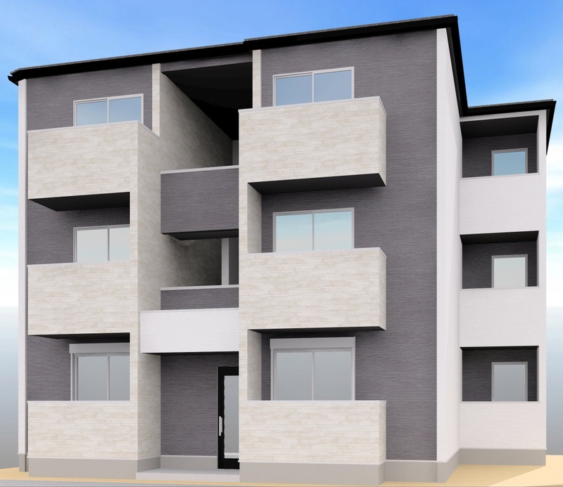 建物外観　外観パースです。