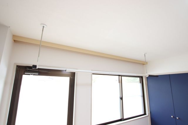 その他設備　室内物干し