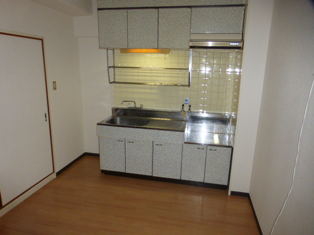 キッチン　２口ガスコンロ設置可