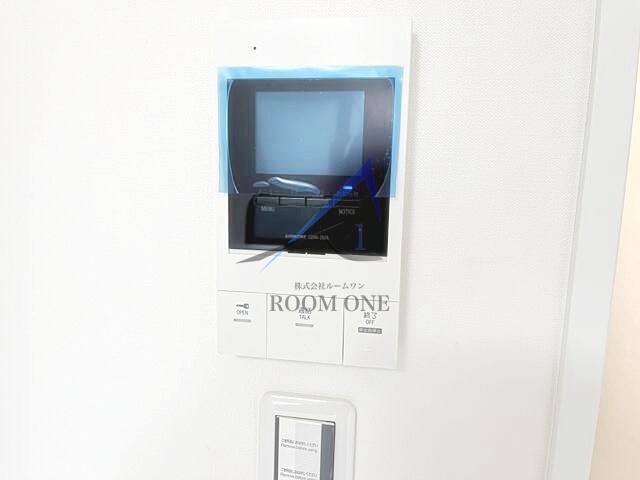 セキュリティ　モニター付きインターホンです。