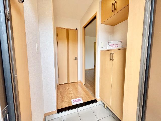 玄関　落ち着いた玄関です