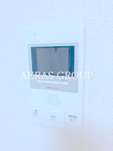 セキュリティ　モニター付きインターホン