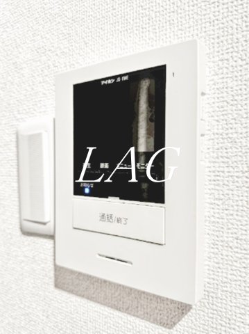 セキュリティ　モニター付きインターホンです。
