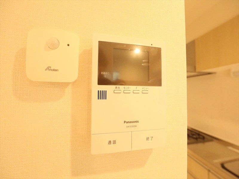 セキュリティ　ＴＶモニター付インターホン　同仕様写真