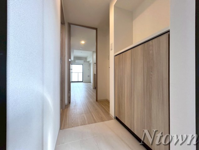 玄関　落ち着いた玄関です