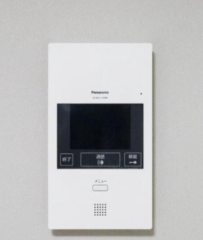 セキュリティ　モニター付きインターホン