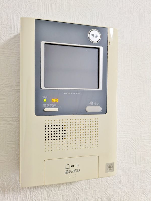 セキュリティ　モニター付インターホン