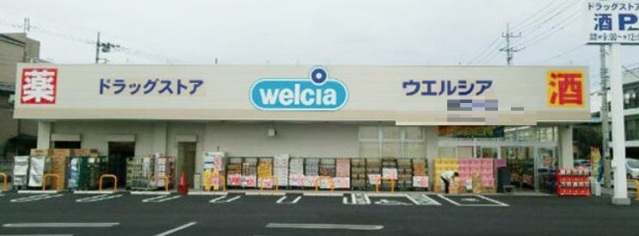 ドラックストア　ウエルシア宇都宮双葉店（ドラッグストア）まで656m
