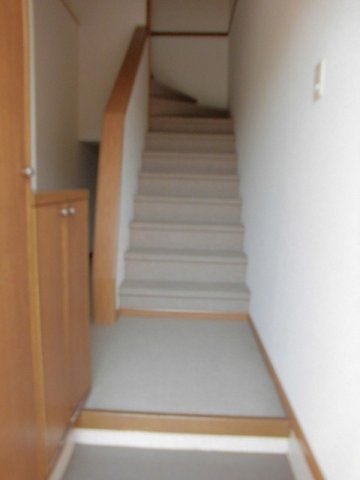 玄関　明るい玄関です