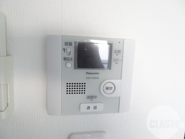 セキュリティ　訪問チェックができるモニターホン！