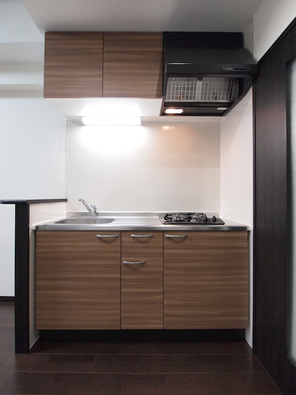 キッチン　オシャレなシステムキッチンです