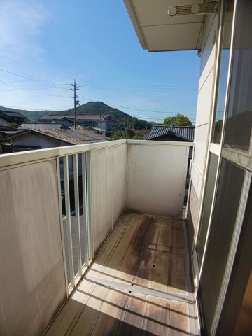 バルコニー　広々としたバルコニーです