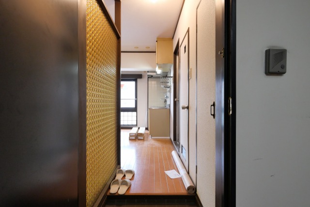 玄関　毎日通る玄関はこちらです