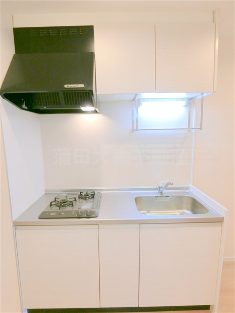 キッチン　2口ガスシステムキッチン