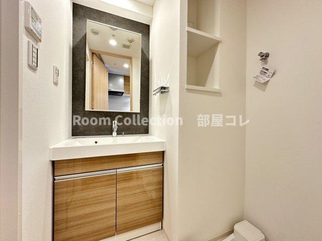 洗面設備　※同物件他部屋写真　反転・色違いの場合有　現状優先