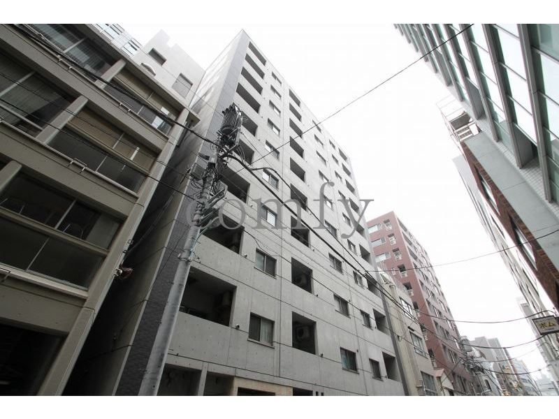 建物外観　打ちっ放しのお洒落な外観