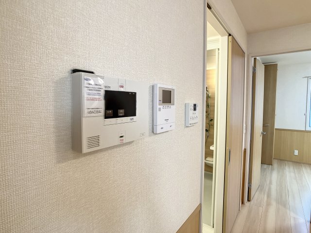 セキュリティ　掲載写真は同型モデルを掲載しており実際のお部屋と仕様等が異な