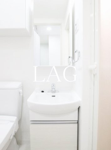 洗面設備　洗面台です。