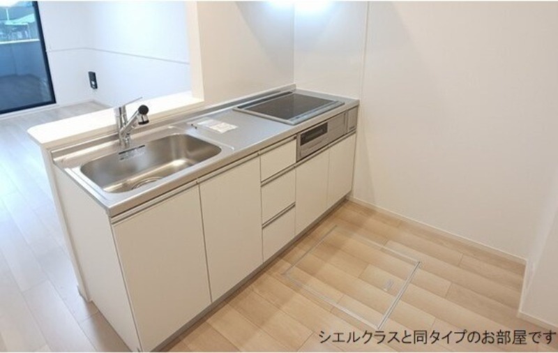 キッチン　図面と現状に相違がある場合には現状を優先