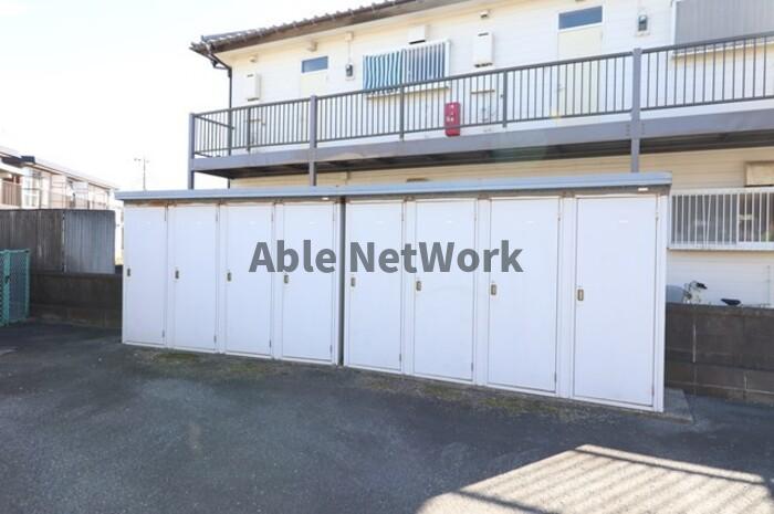 その他設備　屋外物置あり